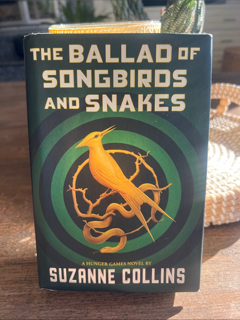 The Ballad of Songbirds and Snakes Hardcover — Green & Gold Edition